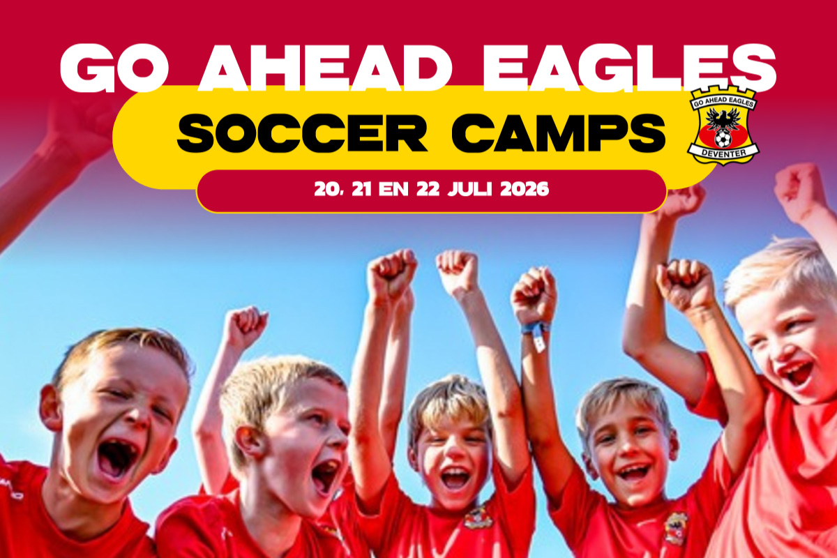 Soccer Camps Go Ahead Eagles op 20, 21 en 22 juli bij csv Apeldoorn