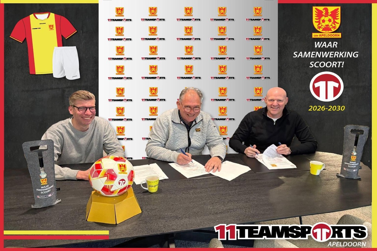 Contract kledingplan 2026-2030 ondertekend