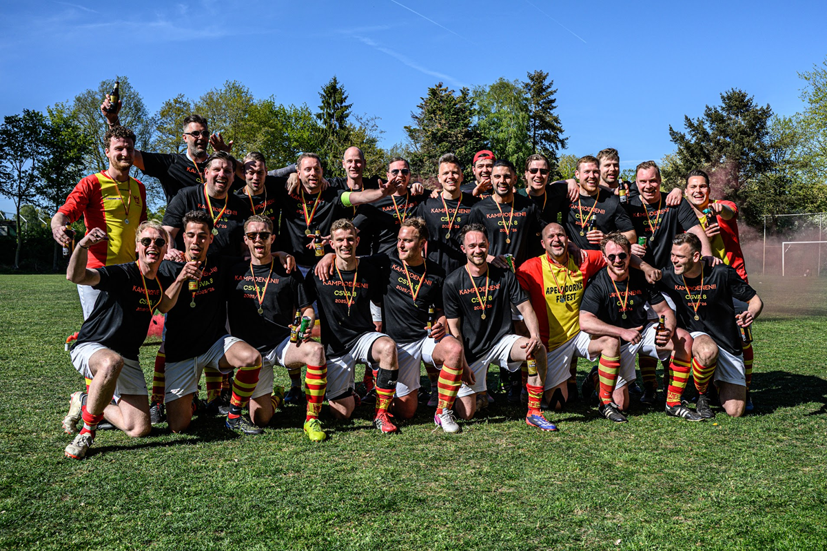 Kampioenschap voor csv Apeldoorn 8: een prachtig seizoen beloond