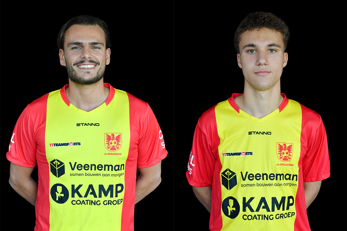Didier Martel en Karsten Leene blijven actief bij csv Apeldoorn