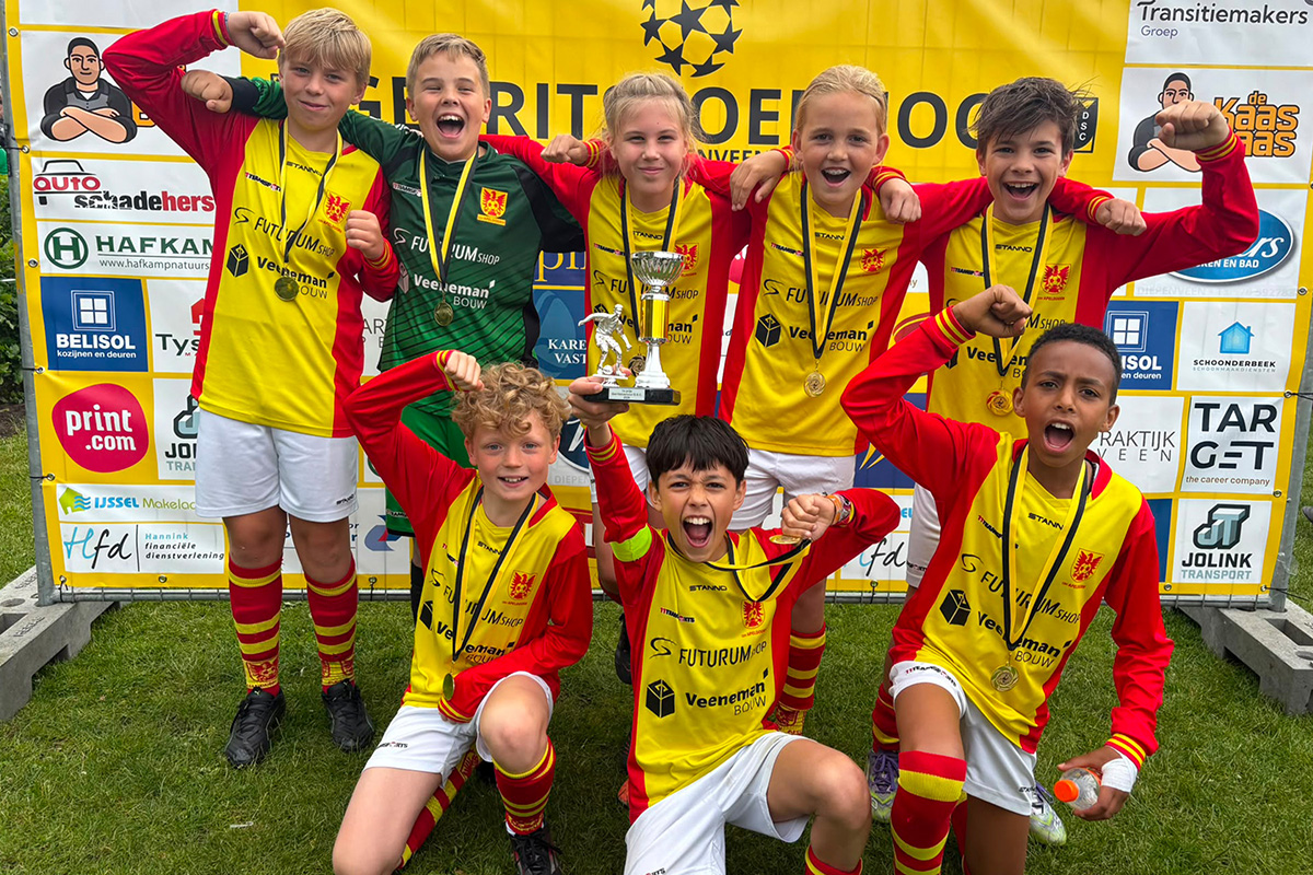 Succesvol Gerritstoernooi voor onze jeugd