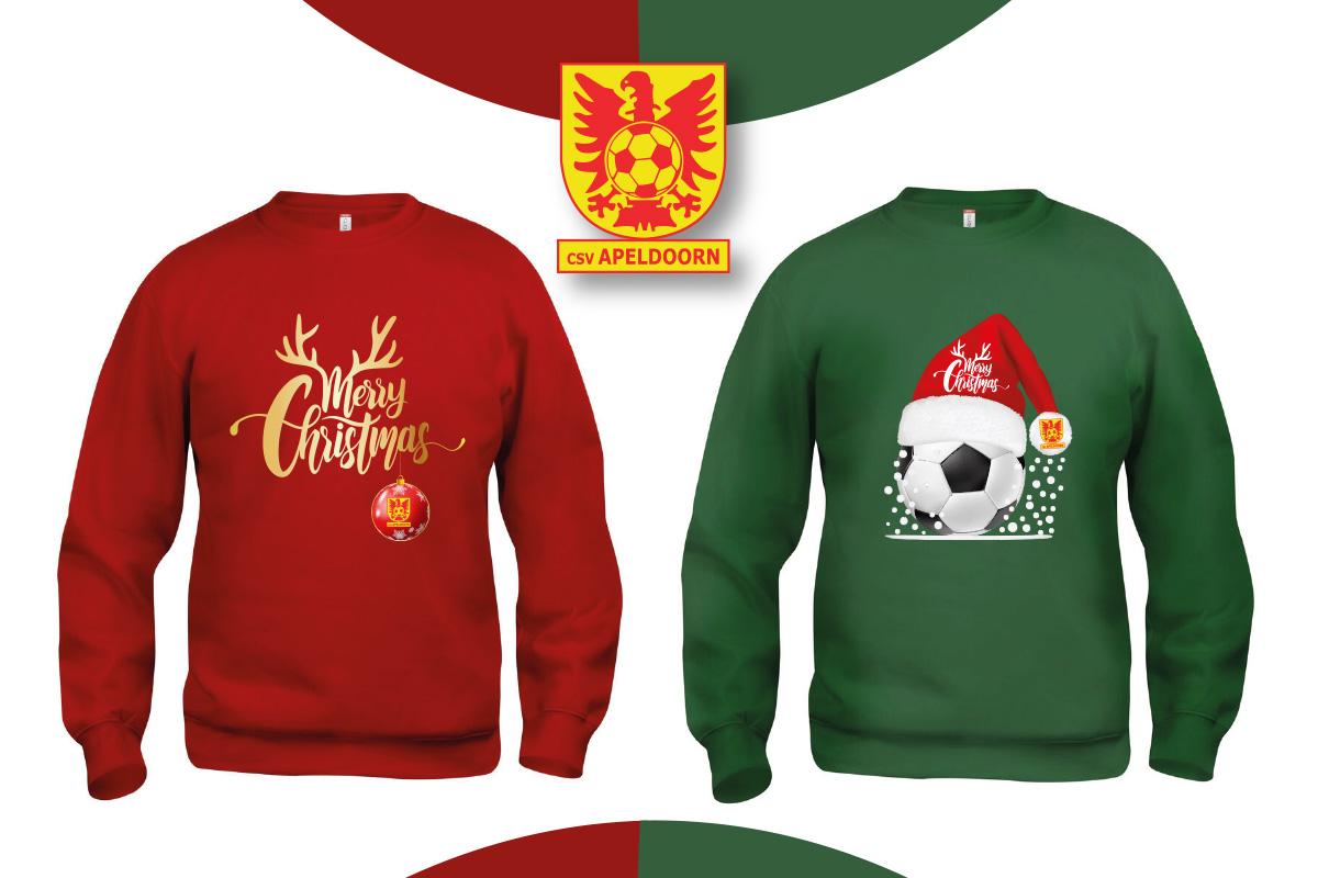 Met een warme kersttrui de winter in