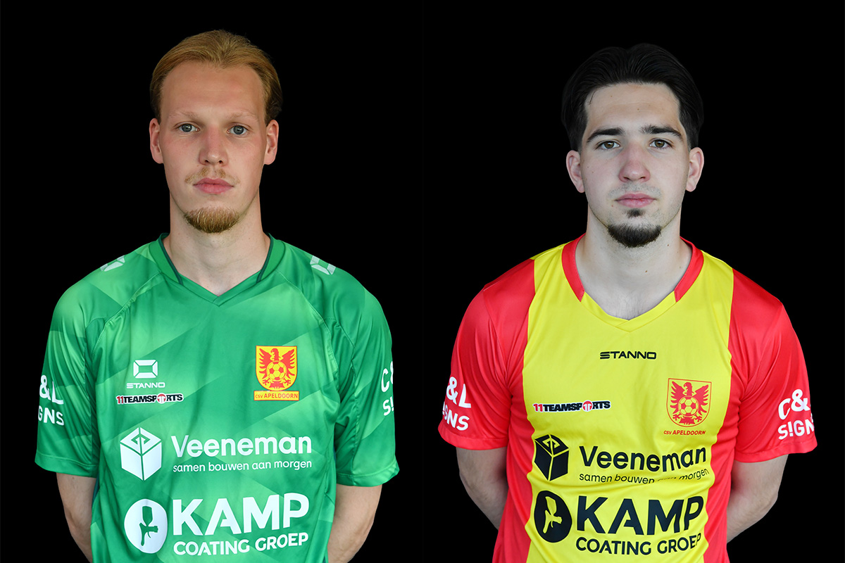 Nick Hofman en Sem Langendonk verlengen bij csv Apeldoorn