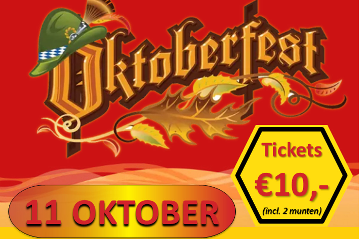 Koop nu jouw kaarten voor het Oktoberfest 2025!