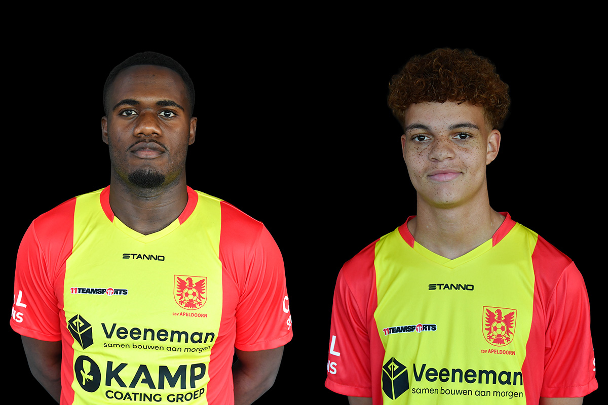 Samuel Wakana en Noëll Lawson ook volgend seizoen bij csv Apeldoorn