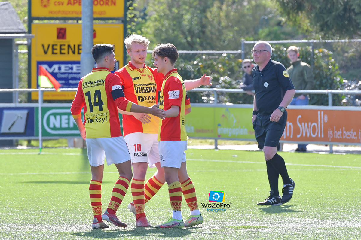 csv Apeldoorn ontvangt het Wierdense SVZW