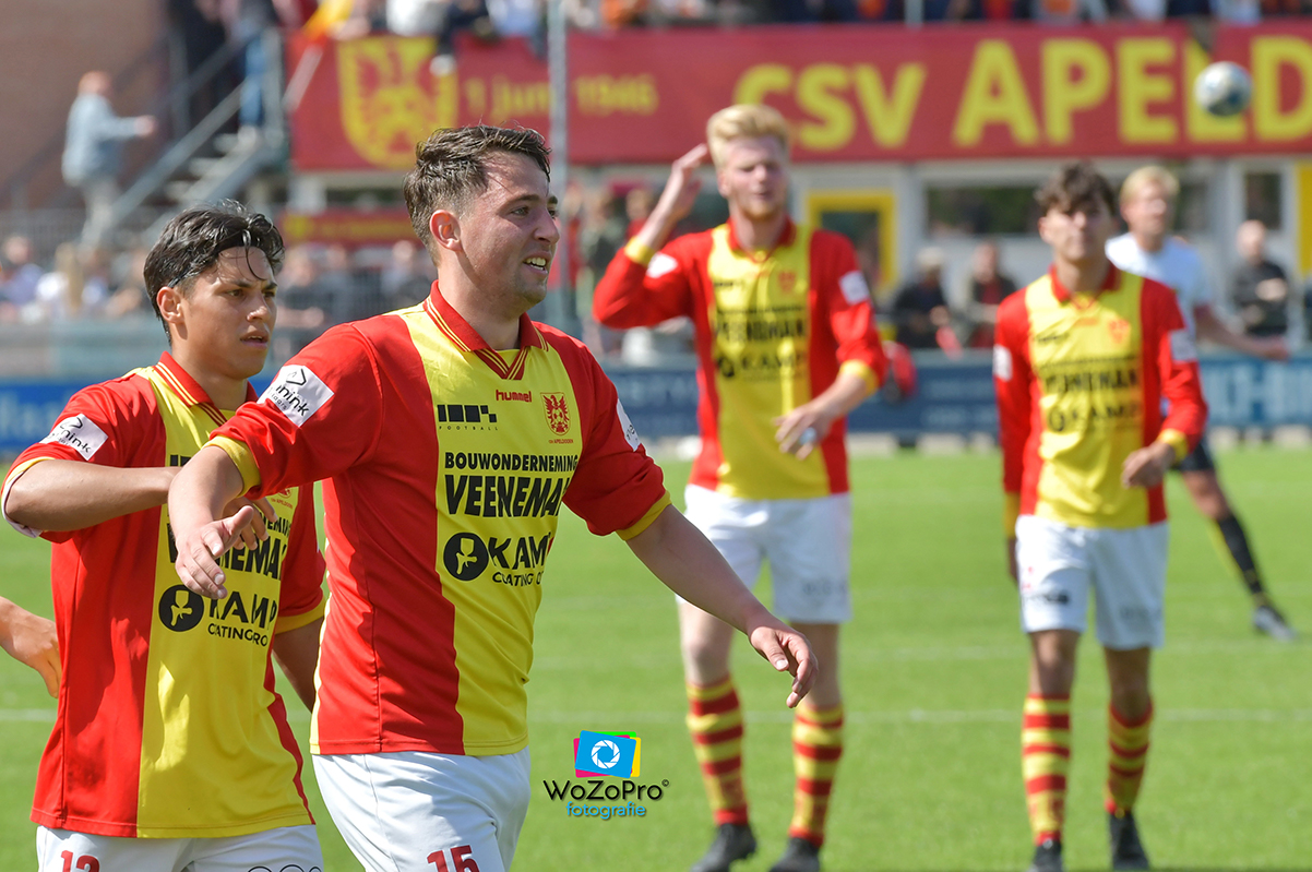 csv Apeldoorn maakt zich op voor kampioenswedstrijd