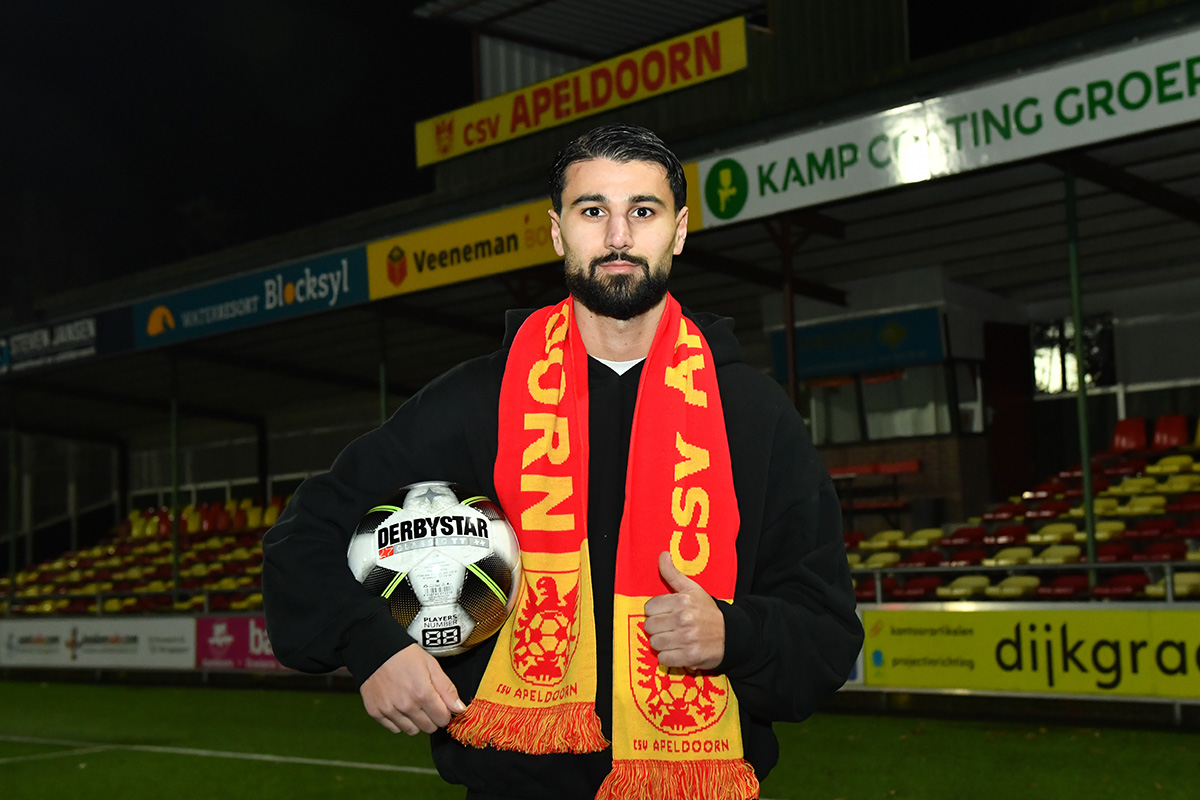 Kaan Aygun nieuwe aanwinst voor csv Apeldoorn