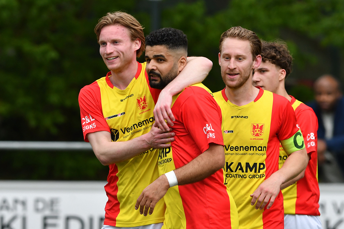 csv Apeldoorn wint overtuigend van VVOG Harderwijk