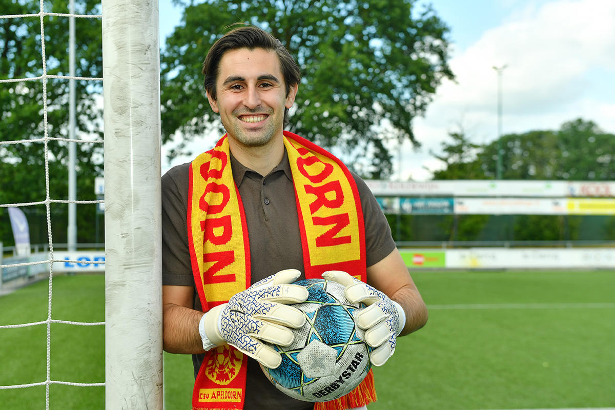 Alessio Budel versterkt keepersgilde csv Apeldoorn